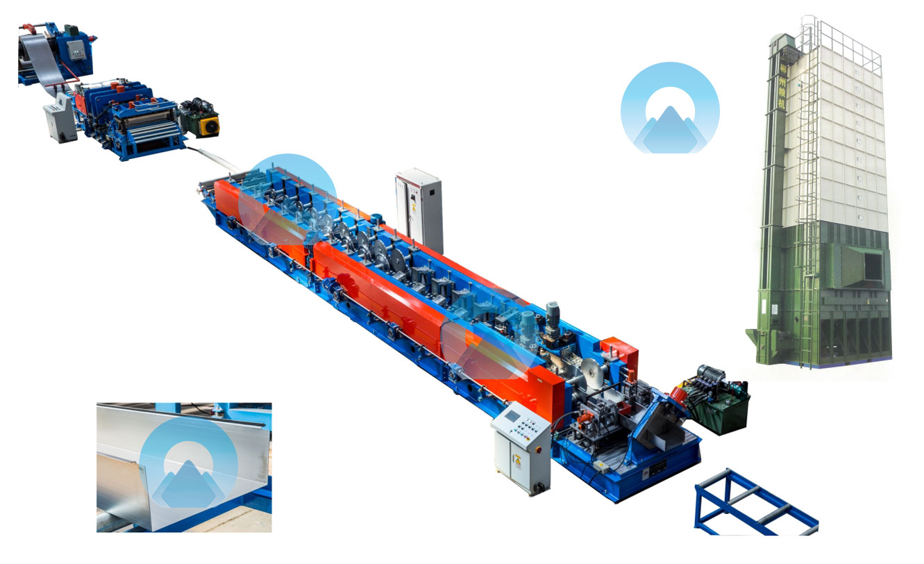 糧食提升機外殼生產線
